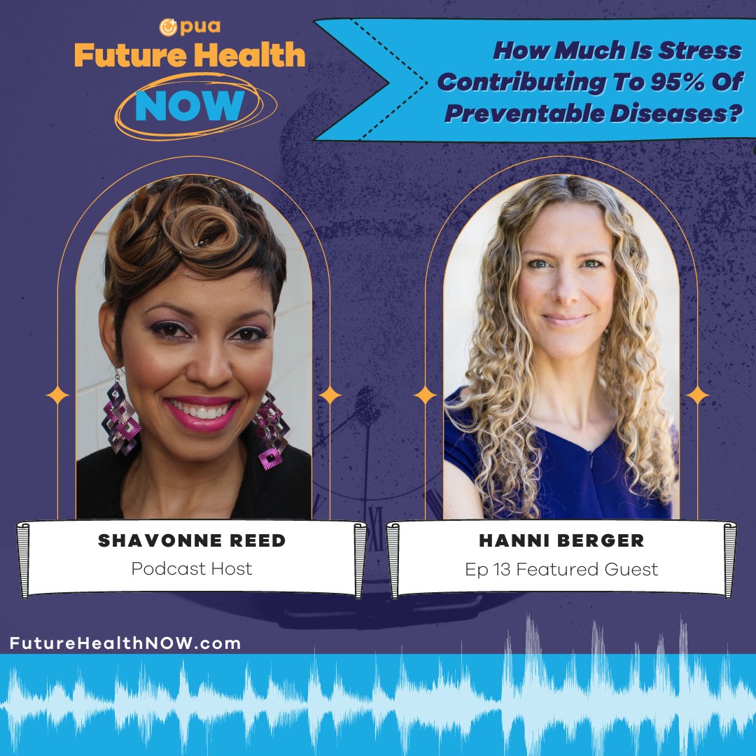 Episode 13 of Future Health NOW with Shavonne Reed and featured Guest Hanni Berger