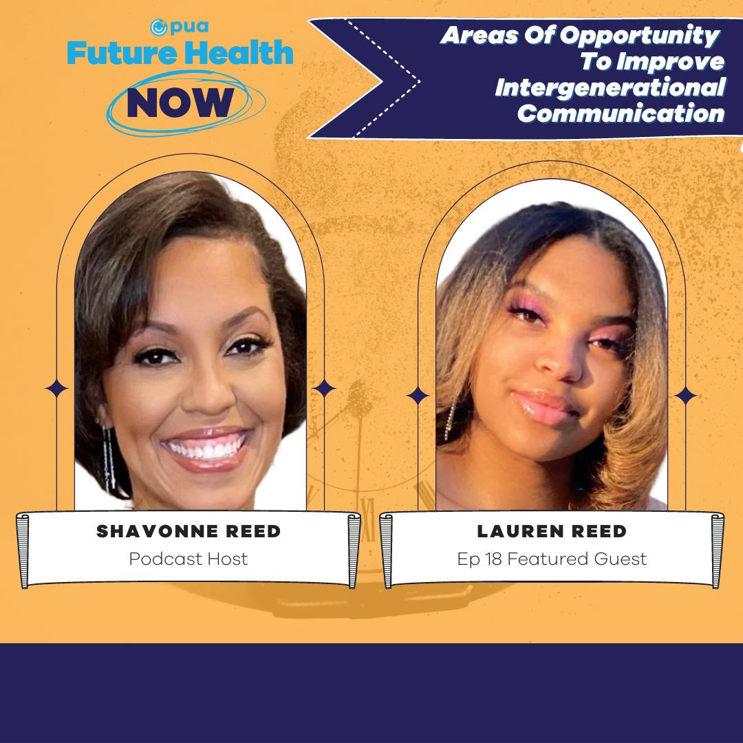 Episode 18 of Future Health NOW with Shavonne Reed and featured guest Lauren Reed